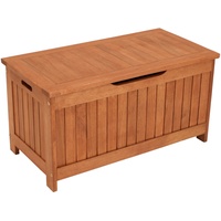 Auflagenbox Holz Kissenbox Gartenbox Kissentruhe Gartentruhe COMODORO 88x45cm
