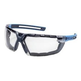 Uvex 9199680 Schutzbrille/Sicherheitsbrille Polycarbonat (PC) Schwarz, Blau,
