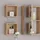 Vicco Wandregal Badregal Regalfach Senyo Goldkraft 2 Fächer Badmöbel 2er Set