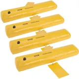 Vevor Hochwasserbarrieren 4er-Pack 122 x 15 cm