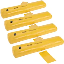 Vevor Hochwasserbarrieren 4er-Pack 122 x 15 cm