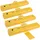 Vevor Hochwasserbarrieren 4er-Pack 122 x 15 cm