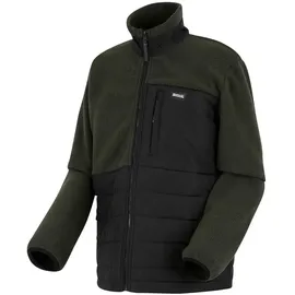 Regatta Frankie Hybrid-Borg-Fleece Schwarz/Khaki XL