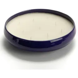 Kerze blau XL - Rund Keramik Amadeus 30.5x30.5 cm