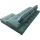Calia Italia Ecksofa Toby Wing, B/T: 308/153 cm, Multifunktionssofa, Designsofa, L-Form, inkl. Sitztiefenverstellung und Armlehnfunktion, Füße in schwarz matt blau