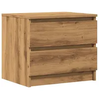 VidaXL Nachttisch Artisan-Eiche 50x40x43,5 cm Holzwerkstoff