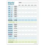PICTALOO Würfelspiel Block DIN A5