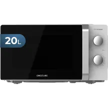 Cecotec Inverter Mikrowelle, 19L, Proclean 2010 Inverter Weiß. 700W, 19 Liter Fassungsvermögen, 5 Leistungsstufen, Drehteller mit 245 mm, Timer bis zu 30 Minuten und akustischer Signalgeber.