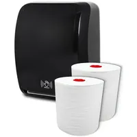 Blanc HYGIENIC SET: Handtuchrollenspender SENSOR, berührungslos, Blanc Cosmos verschied.