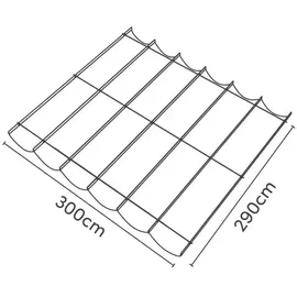Siena Garden Faltsonnensegel Coolfit ¦ braun ¦ Maße (cm): B: 290 H: 1