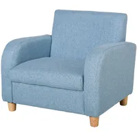 ComfortXL Kindersessel, Blau, Metall, 45x44.5x49 cm, Kinder- & Jugendzimmer, Kindermöbel, Kindersitzmöbel & -tische, Kindersessel & -sofas