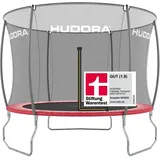 Hudora Fantastic 300V 300 cm inkl. Sicherheitsnetz rot
