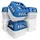 Karat Luftentfeuchter Hava 4er-Set Blau