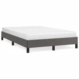 vidaXL Bettgestell 120 x 200 cm Grau