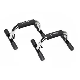 HMS Liegestützgriffe pu01 HMS schwarz|grau No Size