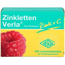 VERLA Zinkletten Verla Himbeere Lutschtabletten 100 St.