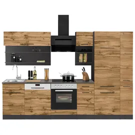 kochstation Küchenzeile KOCHSTATION KS-Tulsa 300 cm beige