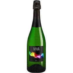 VIVA Brut - Cuvée Blanc Deutscher Biosekt, Rheinhessen 2021, Bio Schaumwein, Biowein