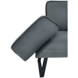 K+W Komfort & Wohnen Eckbank K+W KOMFORT & WOHNEN "Drive", blau (aqua 54), H:91cm T:68cm, Sitzbänke, Eckbank, mit Seitenteilverstellung am langem Schenkel zur Sitzplatzerweiterung