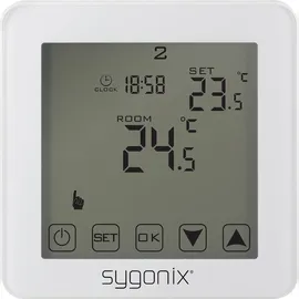 Sygonix SY-4961570 Touch 2 Raumthermostat Unterputz Wochenprogramm
