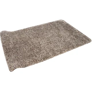 posten bˆrse Magic Clean Schmutzfangmatte Fußmatte 70 cm Braun-Weiss