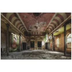 Artland Wandbild »Verlassener Ort - Ballsaal«, Gebäude, (1 St.), als Alubild, Outdoorbild, Leinwandbild, Poster, Wandaufkleber Artland Farbe Bild(er): bunt