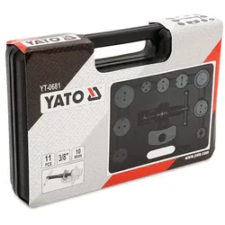 YATO Dreh- / Rückstellwerkzeugsatz, Bremssattelkolben YT-0681