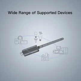 Sonoff Zigbee 3.0 USB Dongle Plus Zigbee Gateway Schwarz