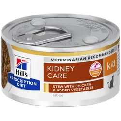 Hills Prescription Diet Feline k/d Ragout mit Huhn & zugefügtem Gemüse
