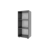 VCM Ulas Aktenregal 49 x 32 x 108 cm grau
