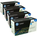 HP 4 HP Toner CE260A-CE263A 647A 648A Multipack BK C M Y 4-farbig