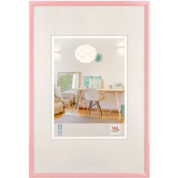 walther + design Lifestyle Kunststoff Bilderrahmen 40x50 cm ROSA