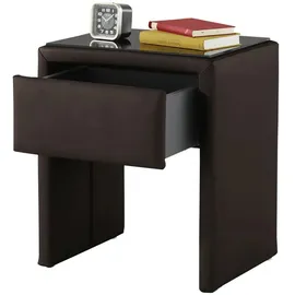 Ruf Nachttisch Tiso ¦ braun ¦ Maße (cm): B: 51 H: 58 T: 39.0