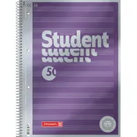 Brunnen Collegeblock Premium Student Lineatur 14 Notenlineatur DIN A4 ohne Rand, 1 Block