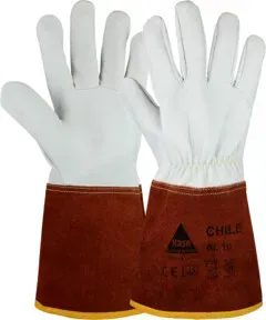 Hase Sicherheitshandschuhe Chile für Schweisser Größe 9, Schafsnappaleder