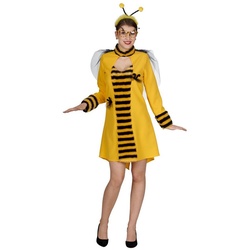 Metamorph Kostüm Bienengarde, Bienenkleid und Gardekostüm gleichermaßen! gelb 40-42