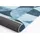 tesso living Kurzflor-Teppich, Blau, Textil, Abstrakt, Rechteckig, 80x215 cm rutschfest, Teppiche - Böden, Teppiche, Moderne Teppiche
