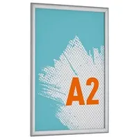 Durable Klapprahmen silber 45,0 x 62,5 cm