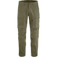 Fjällräven Abisko Hybrid Trail Zip-off Hosen Laurel Green 58