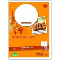 Ursus Vokabelheft A6 Lineatur 53 32 Blatt