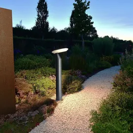 Deko-Light Außenstandleuchte Aluminium 60 cm 11W 600lm dimmbar schwarzgrau