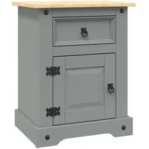 vidaXL Nachtschrank Corona 53 x 39 x 67 cm Grau