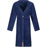 Bugatti Bademantel Decimo marine blau XXL