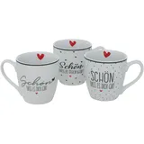 Boltze Jumbobecher Kaffeetasse 0,48 l Silber 3