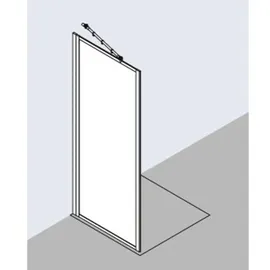 Kermi Nova 2000 TWD Seitenwand 100 x 185 cm N2TWD1001811K