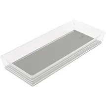 KIS Sortierbox Sistemo 15 x 37,5 cm 15-tlg. grau-transparent