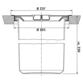 Wesco Dassa 4 5 l Silber