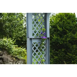 KHW Rosenbogen 100 x 6 cm Grau