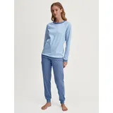 CALIDA Midnight Love Pyjama Blau 48/50