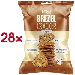 Hellma Brezel Cracker »Sesam« 28 Portionspackungen